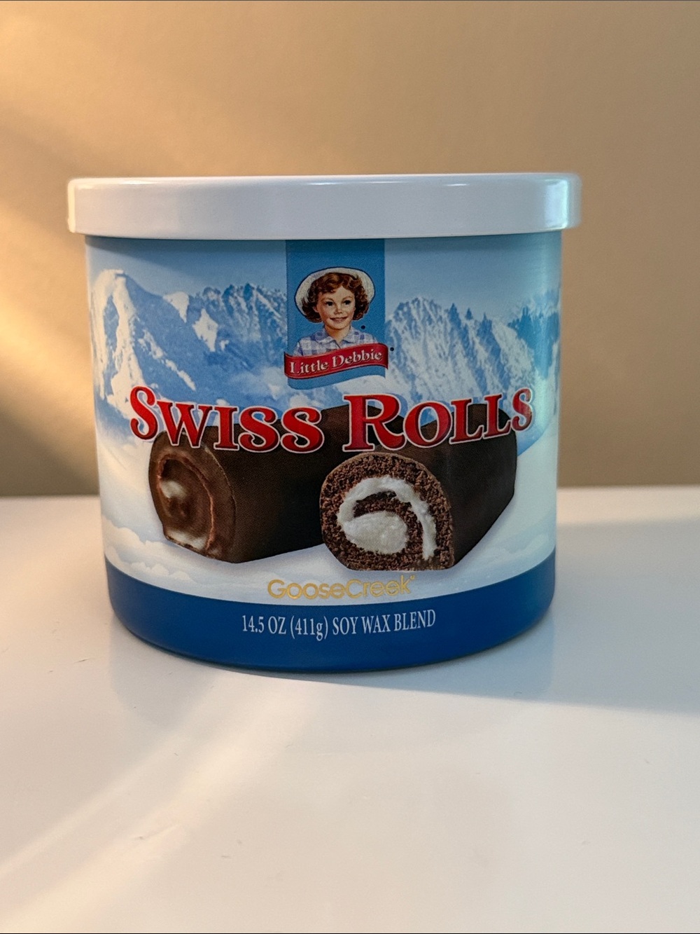 40+ Hrs Little Debbie Swiss Rolls 3 Wick Candle